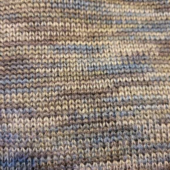 Calvin Klein Dress Sweater Marled Knit Sleeveless Cowl Tunic Pockets Green Sz L - Picture 4 of 9